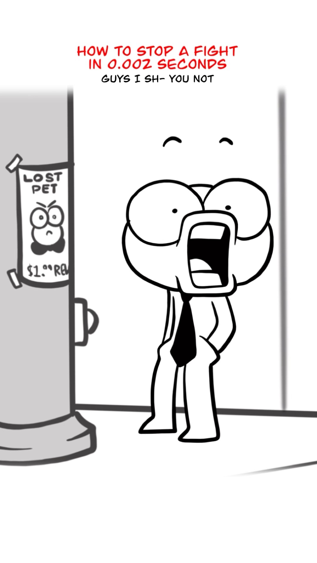 How To Stop A Fight ? (Animation Meme) #shorts