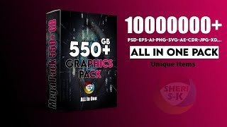 10000000+ Graphics Templates Download In PSD EPS AI SVG PNG JPG And Many More |Mega Graphics Pack|