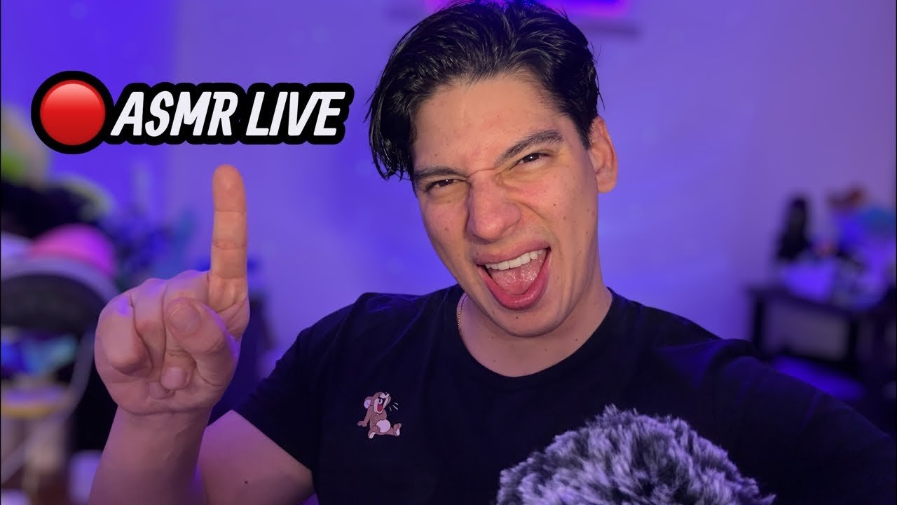 🔴 ASMR LIVE 🫵🏼💙