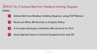 TV261002 OFXL4 Extract Bits from Modbus Holding Register
