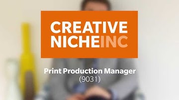 Print Production Manager (9031)