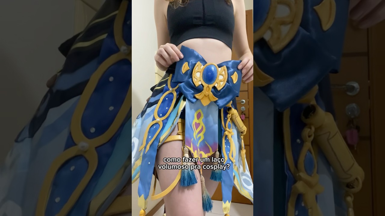Como fazer laço volumoso para cosplay? - #cosplay #diy #costura