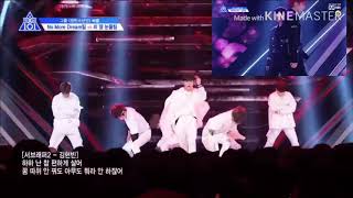 프로듀스X101배틀 No More Dream에 BOSS를 넣어보았다