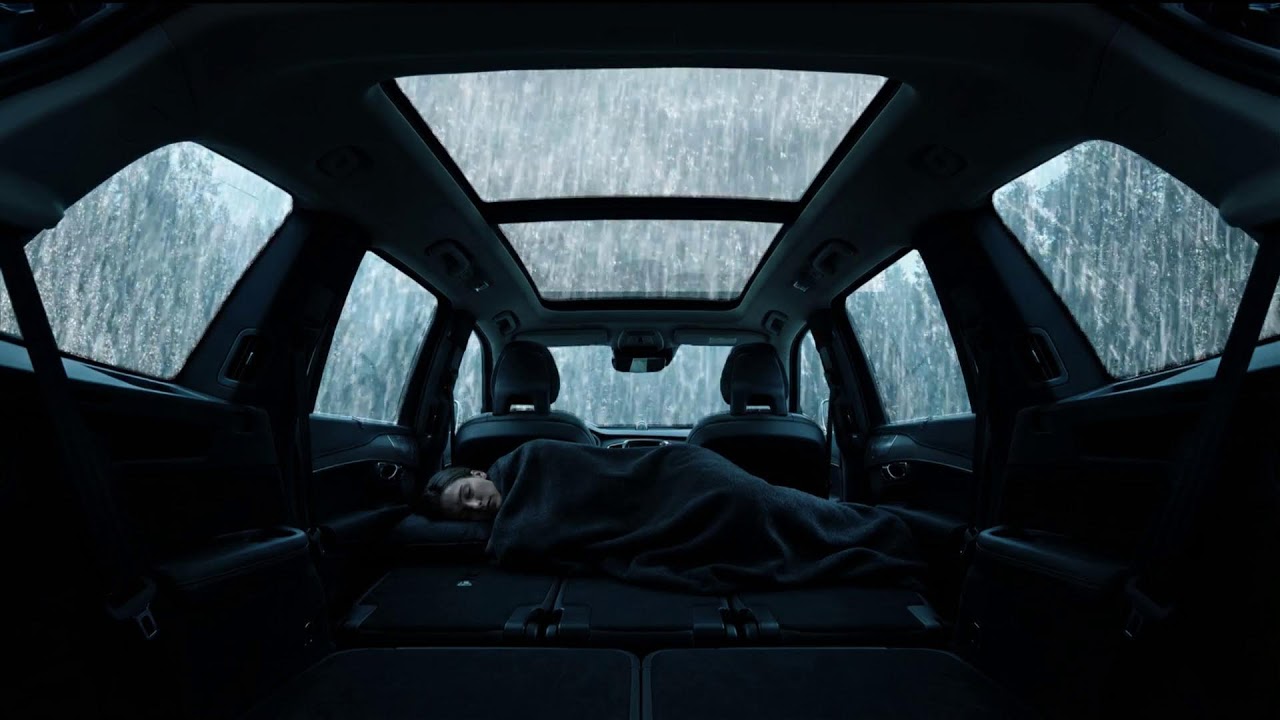 Soft Rain on Car at Night – Peaceful Insomnia Aid