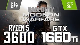 Call of Duty: Modern Warfare on Ryzen 5 3600   GTX 1660Ti 1080p,1440p benchmarks!
