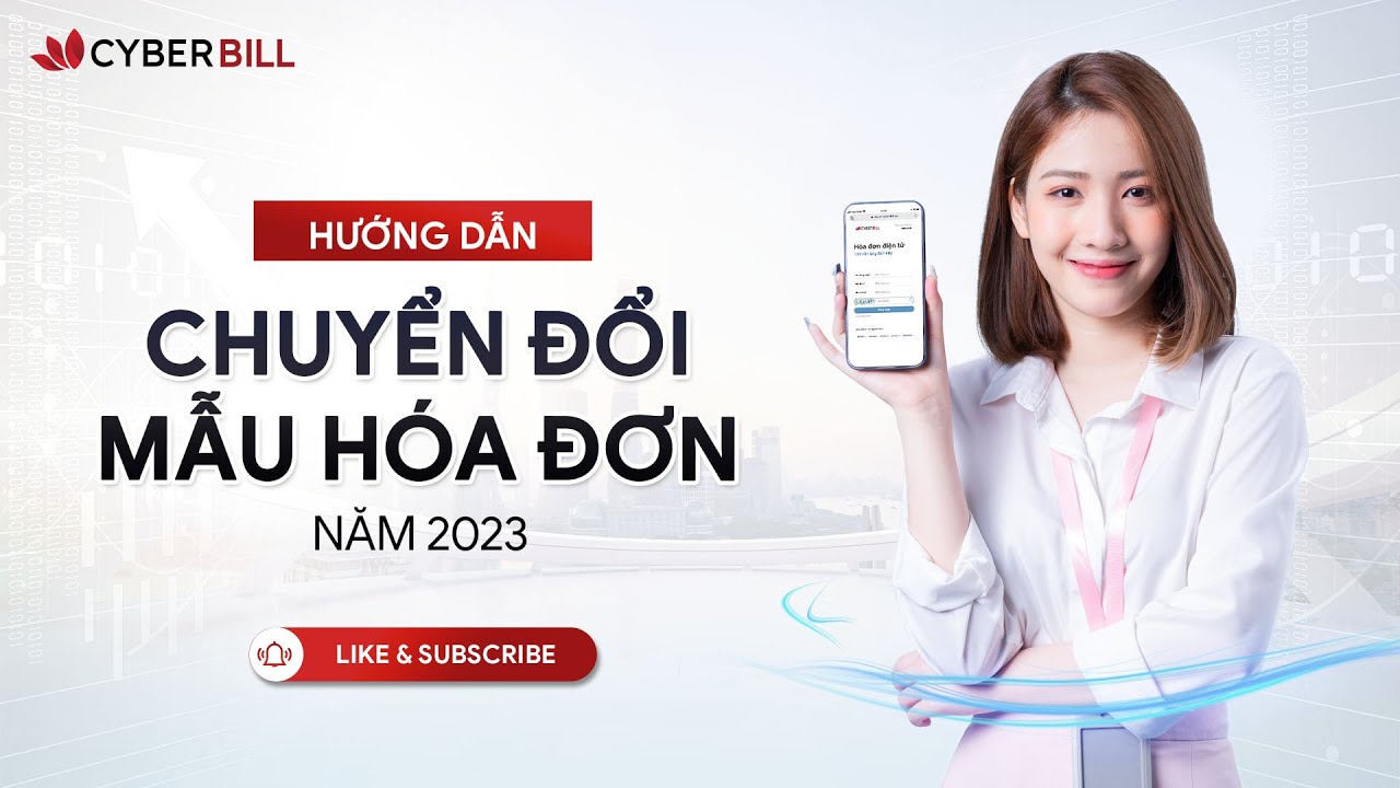 [CyberBill] Hướng dẫn chuyển đổi hóa đơn năm 2023 - youtube