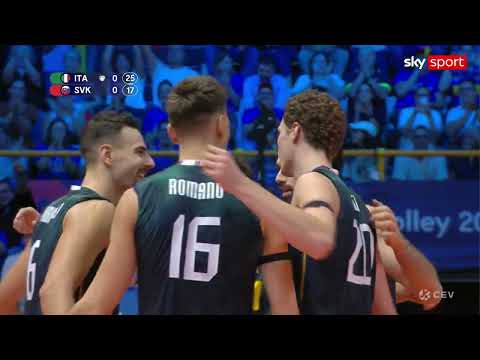 Video Italia-Slovacchia 3-1: gli highlights | Euro Volley