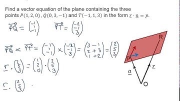 OCR Pure Core: Vectors 4-2