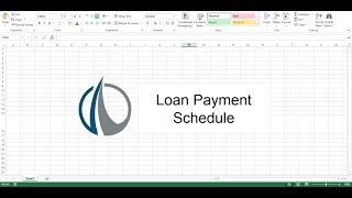 Loan Payment Schedule - Easy Template - Fastest Way to Make a Payment Schedule