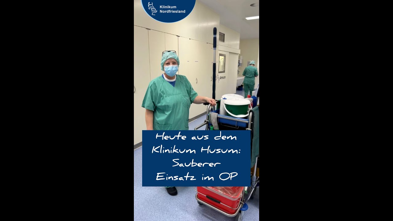 Klinikum Nordfriesland: Sauberer Einsatz im OP