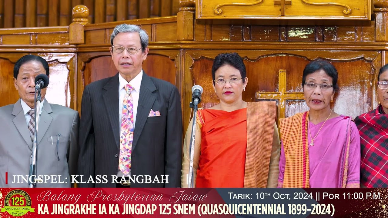 Quasquicentennial Jubilee | Sunday School 10 Oct 2024 | 11:00 am