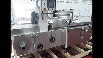 H3729 Texwrap 2602 SS Intermittent Side Sealer w/ Infeed