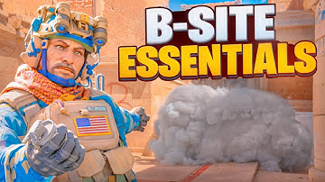 CS2 Anubis - Essential B-SITE Smokes in 5 MINUTES!