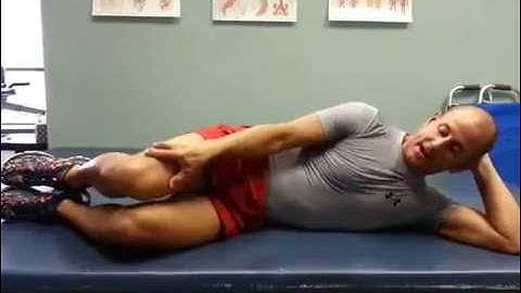 Side Lying Hip External Rotation