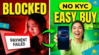 Reloadable Virtual Visa & Mastercard from Kazakhstan Easy to Buy - No KYC