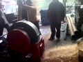 Video of wood shaving machine LGV800model from Joy