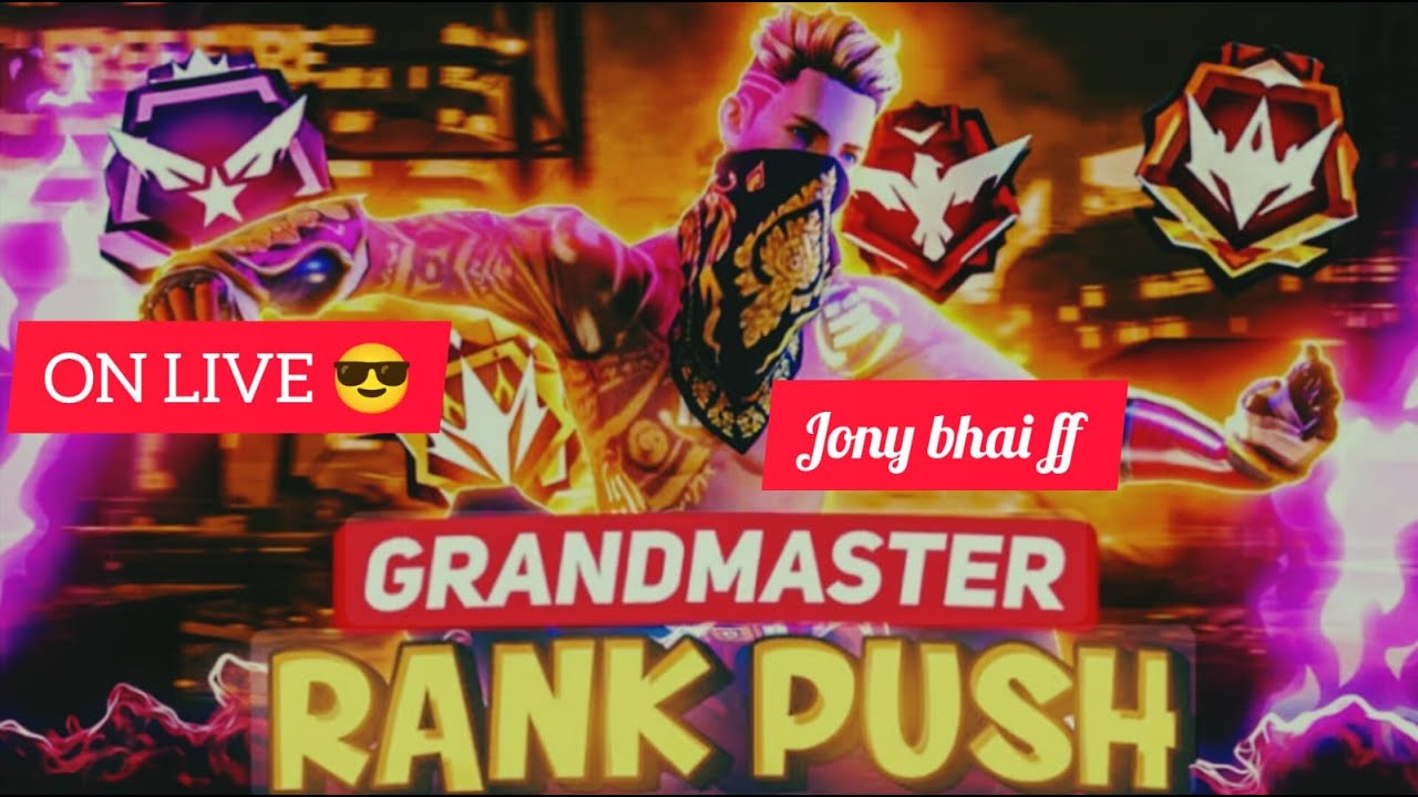 Road To Region Top 1💜JONY BHAI FF IS LIVE 🔴 #Garena Free Fire @ItzKabbo ...