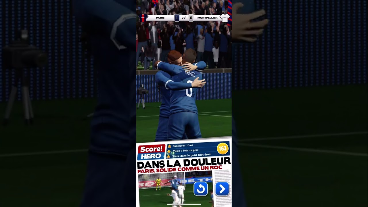 Score! Hero - Level 161 to 165 / Niveau 161 à 165 - 3 Stars / 3 Étoiles