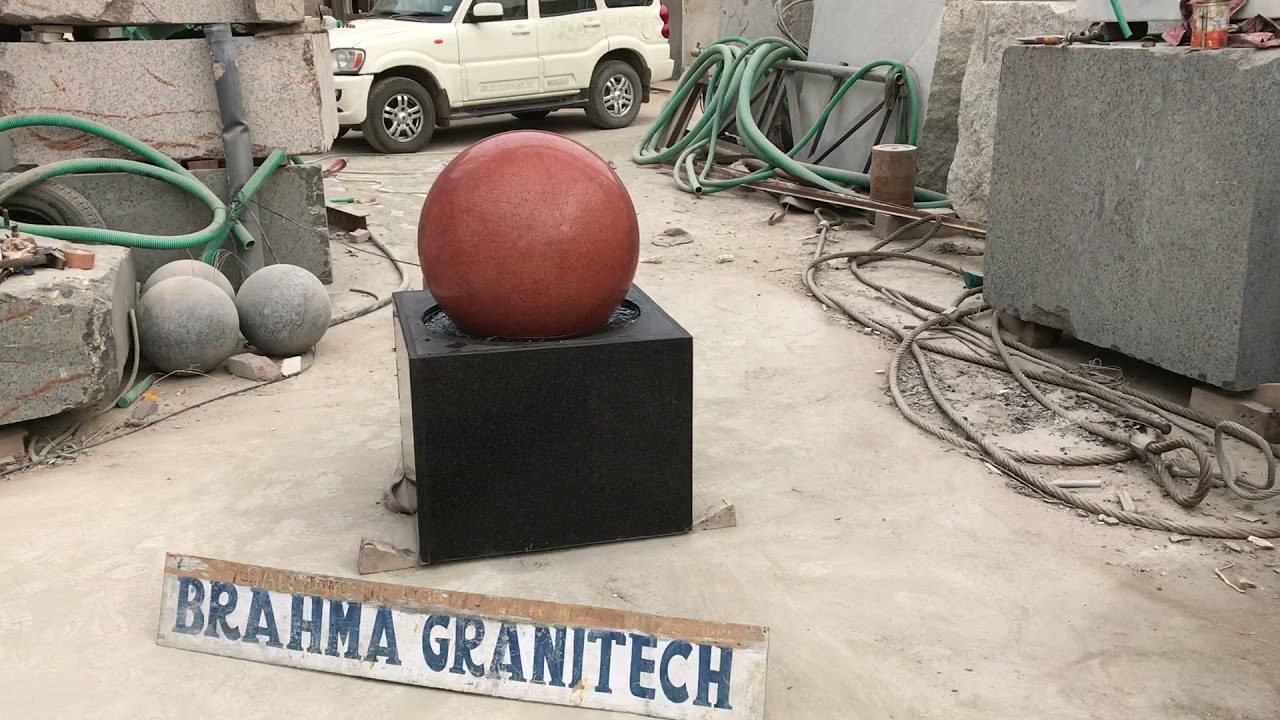 Floating Granite Ball fountains, Rotating Granite Globe, Spinning Globes, Stone Spheres, Garden ball