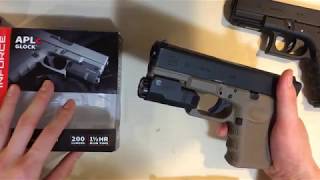 APLc Tactical Light for Airsoft Glock GBBs