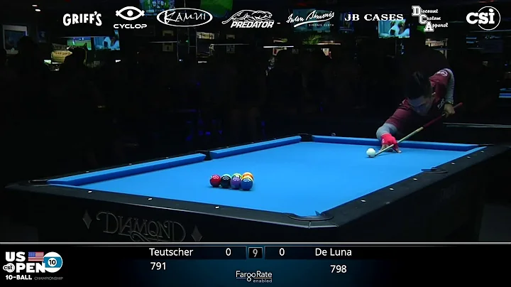 SEMI-FINAL MATCH! Marco Teutscher v Jeffrey De Lun...