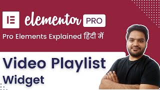 Elementor PRO Video Playlist Widget (In Hindi) | Elementor Pro Tutorial in Hindi | My Online Master