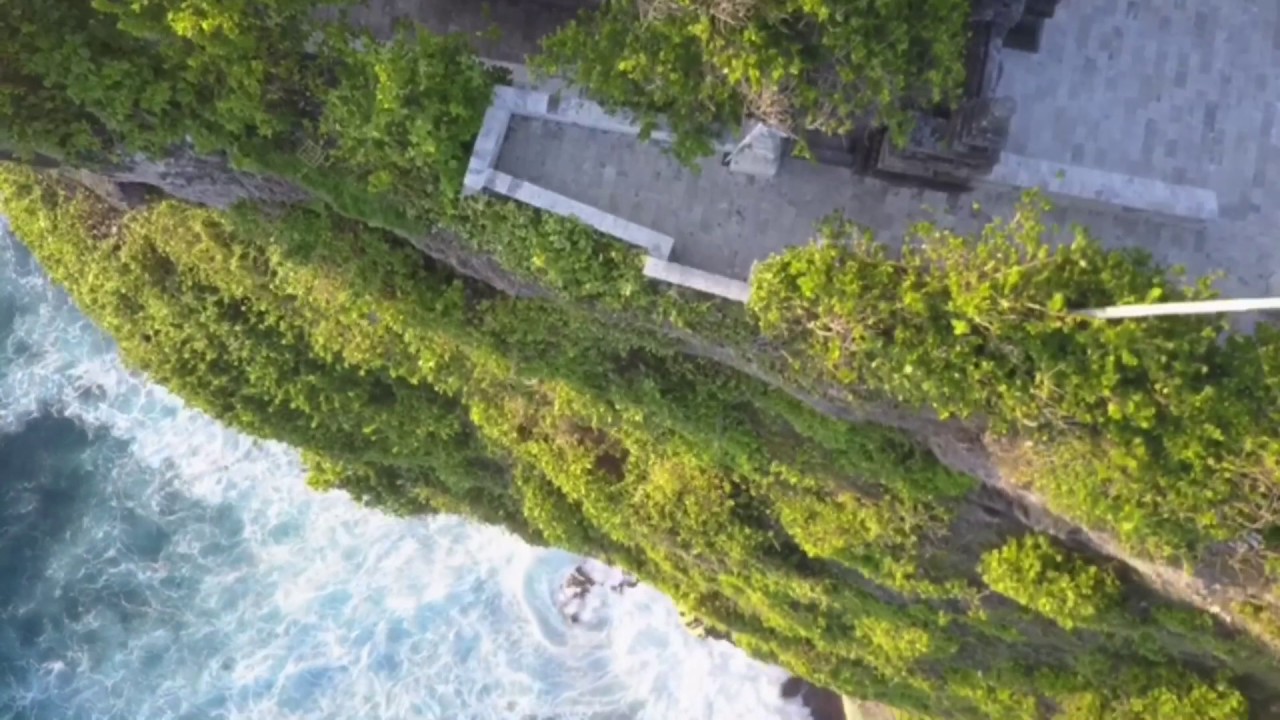 Uluwatu temple, Bali by drone