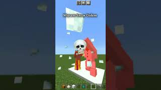 Normal Mob vs Mutant Mob 😳 #minecraft #minecraftshorts #gaming #skulledit #viralshorts #mutant