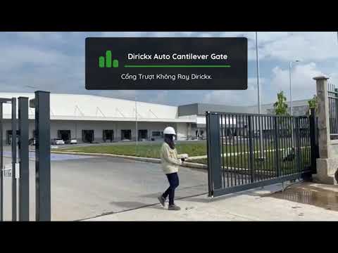 Dirickx Auto Cantilever Gate