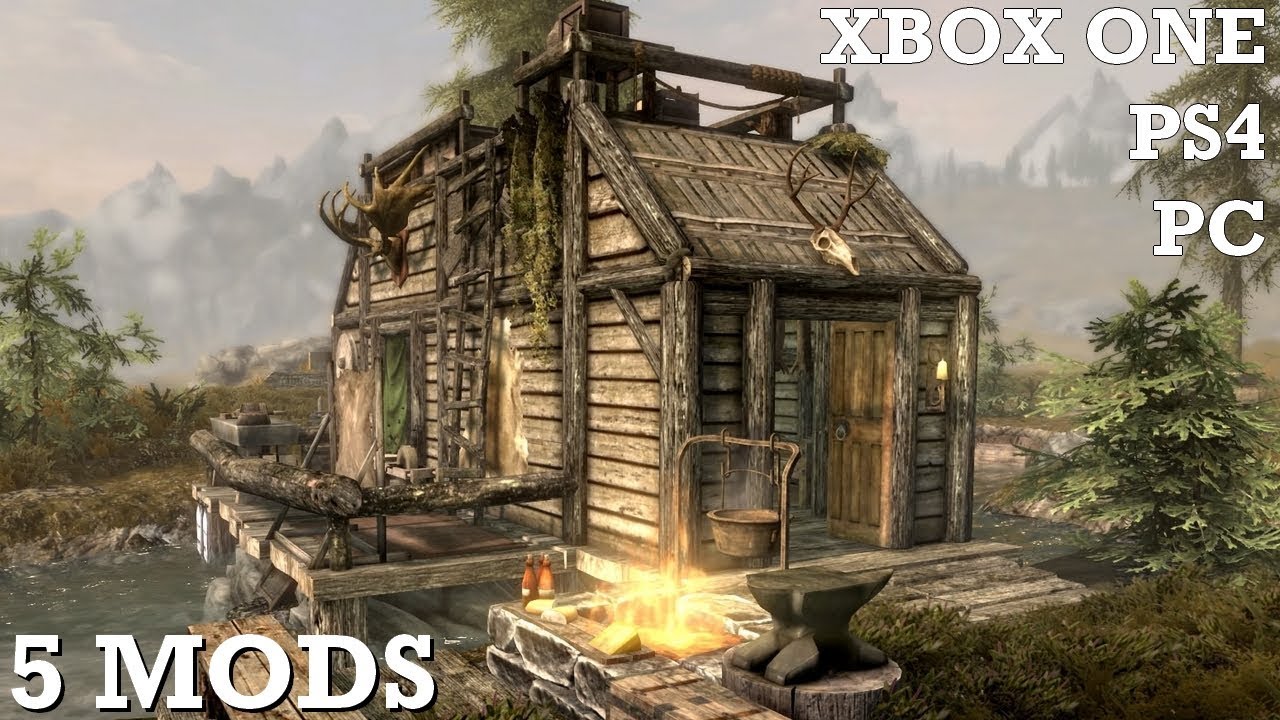 5 Mods Maisons Ps4 Xbox One Pc Skyrim