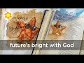 Bible Journaling Future looks bright with God