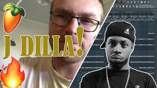 Making a beat J DILLA style! | Making a J Dilla inspired Boom Bap beat in FL Studio