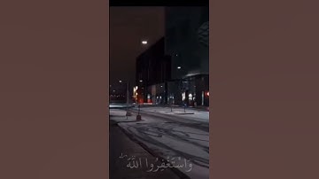 واستغفرو الله ان الله غفور رحيم #قرآن_كريم #تلاوة_خاشعة