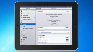 iPad Accessibility Options