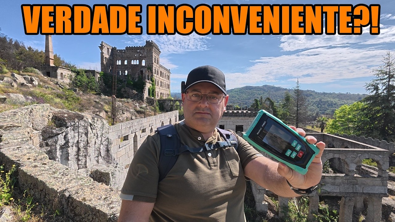 Medi a RADIOATIVIDADE ☣️ do Perigoso Hotel Termas de Radium
