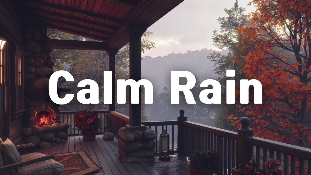 Gentle Rain Sounds for Sleeping 💦 | Deep Sleep, Insomnia Relief, Stress Reduction