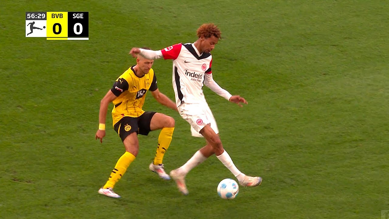 Hugo Ekitike Crazy Dribbling Skills, Goals, Passes