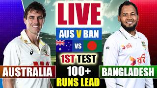 🔴LIVE: AUS vs BAN, 300/5 Bangladesh | Australia vs Bangladesh Live | Live Cricket Match Today