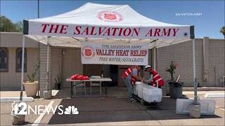 Salvation Army opens heat relief stations during Extreme Heat Warning days