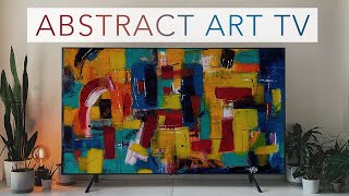 Abstract Art Slideshow for your TV | 1hr of 4K HD Paintings. image