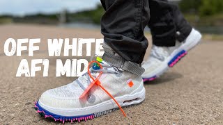 Why There Is No Resell..Off White Air Force 1 Mid Review & On Foot