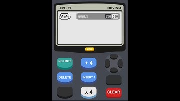 Calculator 2 The Game Level 97 Solution