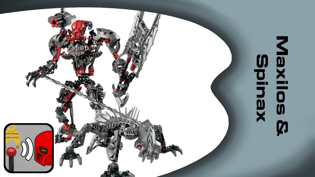 [ASMR] Lets Brick Bionicle - 8924 MAXILOS & SPINAX - YouTube