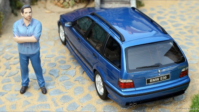 1998 BMW E36 COMPACT 323 TI RED 1/18 MODEL CAR BY OTTO MOBILE OT372