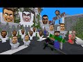 Monster School : ALL SKIBIDI BROTHERS VS CAMERA MAN AND TV MAN BROTHERS  - Minecraft Animation