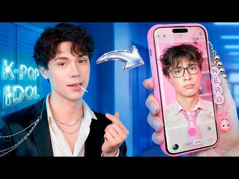College Crush Got Canceled! I Changed My Look From a K-pop Idol to a Nerd!