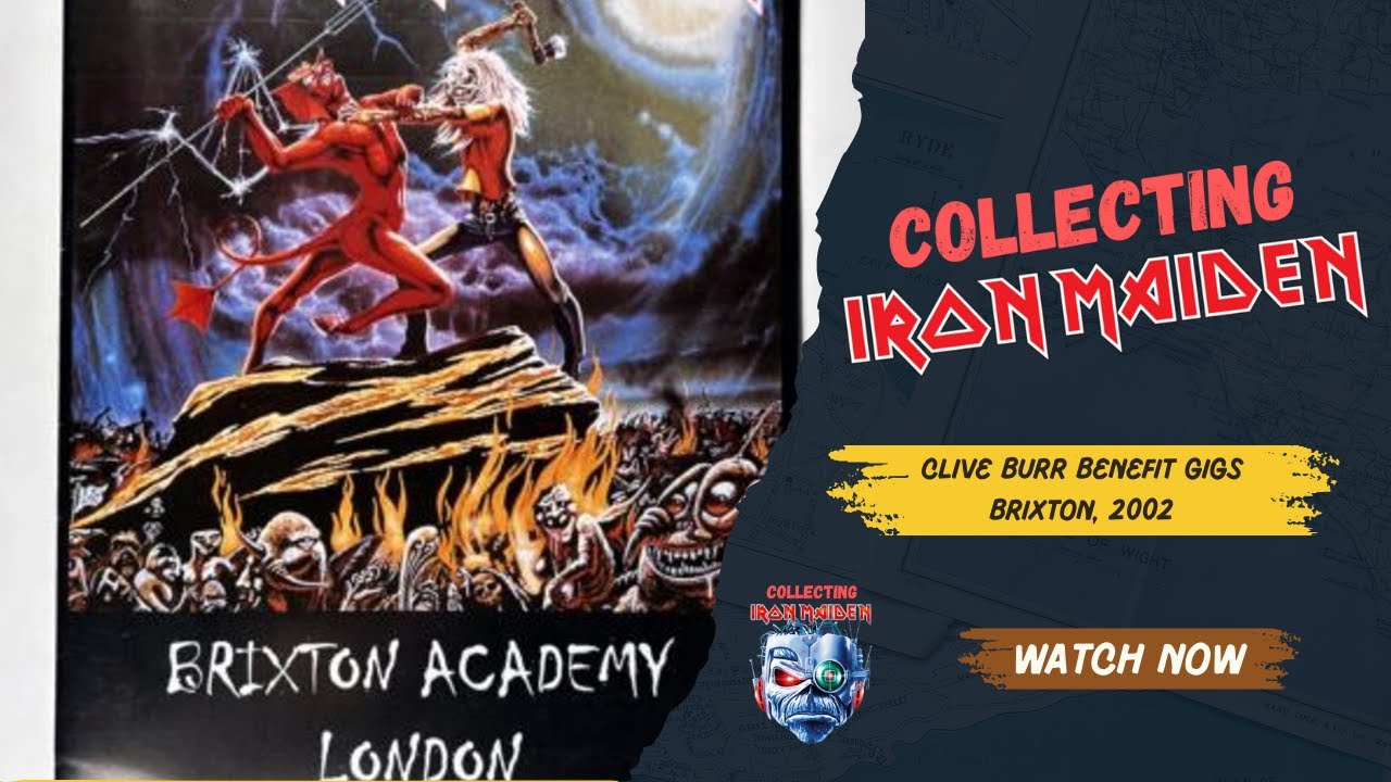 Iron Maiden - Clive Burr benefit gig Brixton, London, 2002 - YouTube