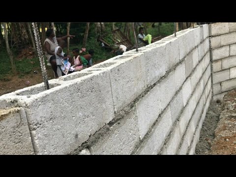 Mother of 9 House has started FINALLY! The Rains have been slowing up a lot of Work