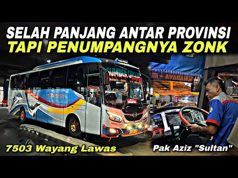 PERJUANGAN MELEWATI BANJIR ROB DI PANTURA‼️Trip Jepara - Cilacap with Efisiensi Gold Class
