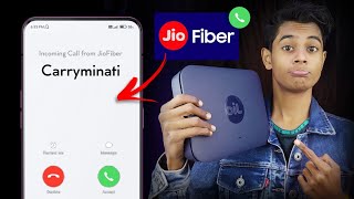 How to Call using Jio Fiber from your Phone | हिंदी में | Jio Fiber Calling Review